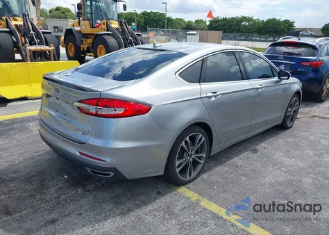 2020 Ford Fusion Titanium from USA, damaged, VIN 3FA6P0D95LR199443